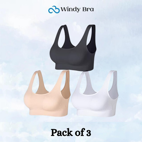 WindyBra™- Seamless Ultra-thin Comfort Bra (Pack of 3)